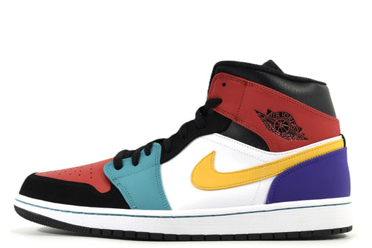 "MULTI COLOR"AIR JORDAN 1 MID