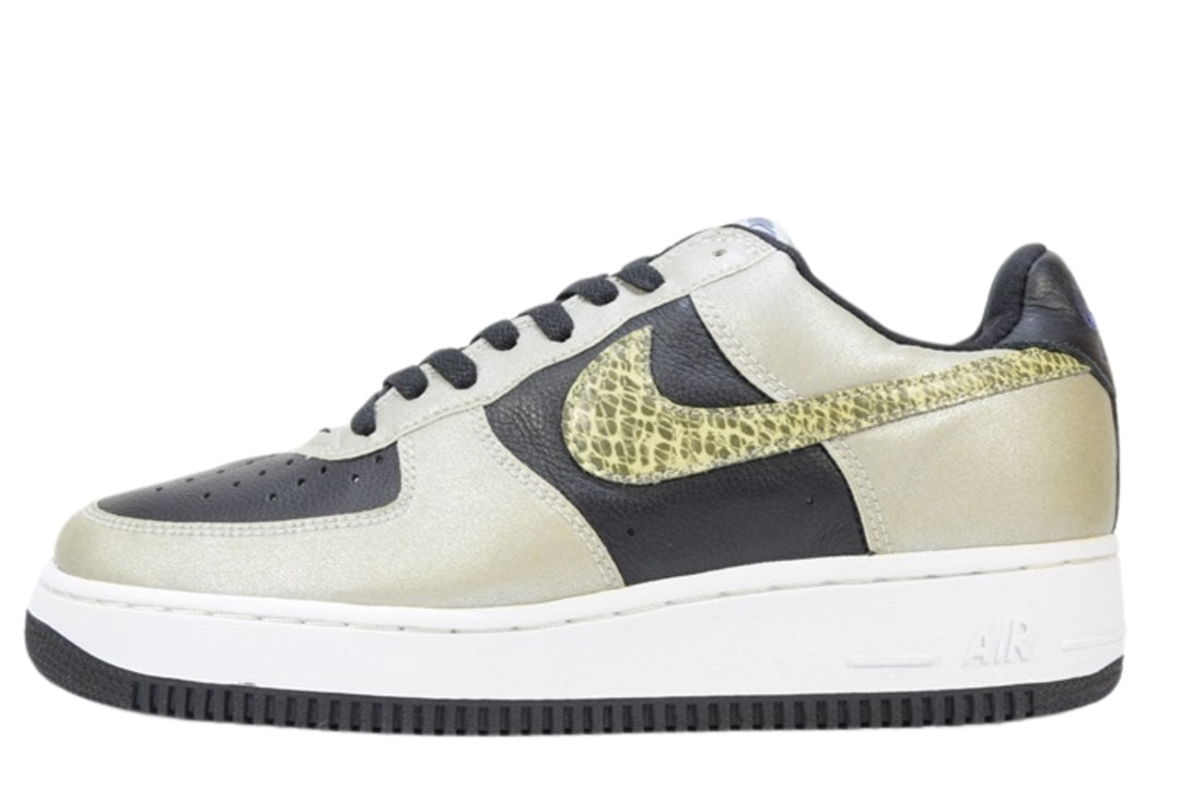 "BLACK SNAKE"AIR FORCE 1 LOW B