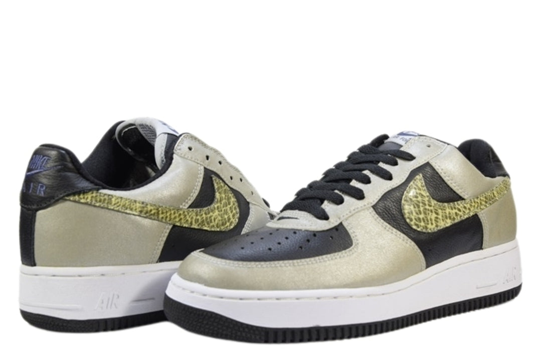 "BLACK SNAKE"AIR FORCE 1 LOW B