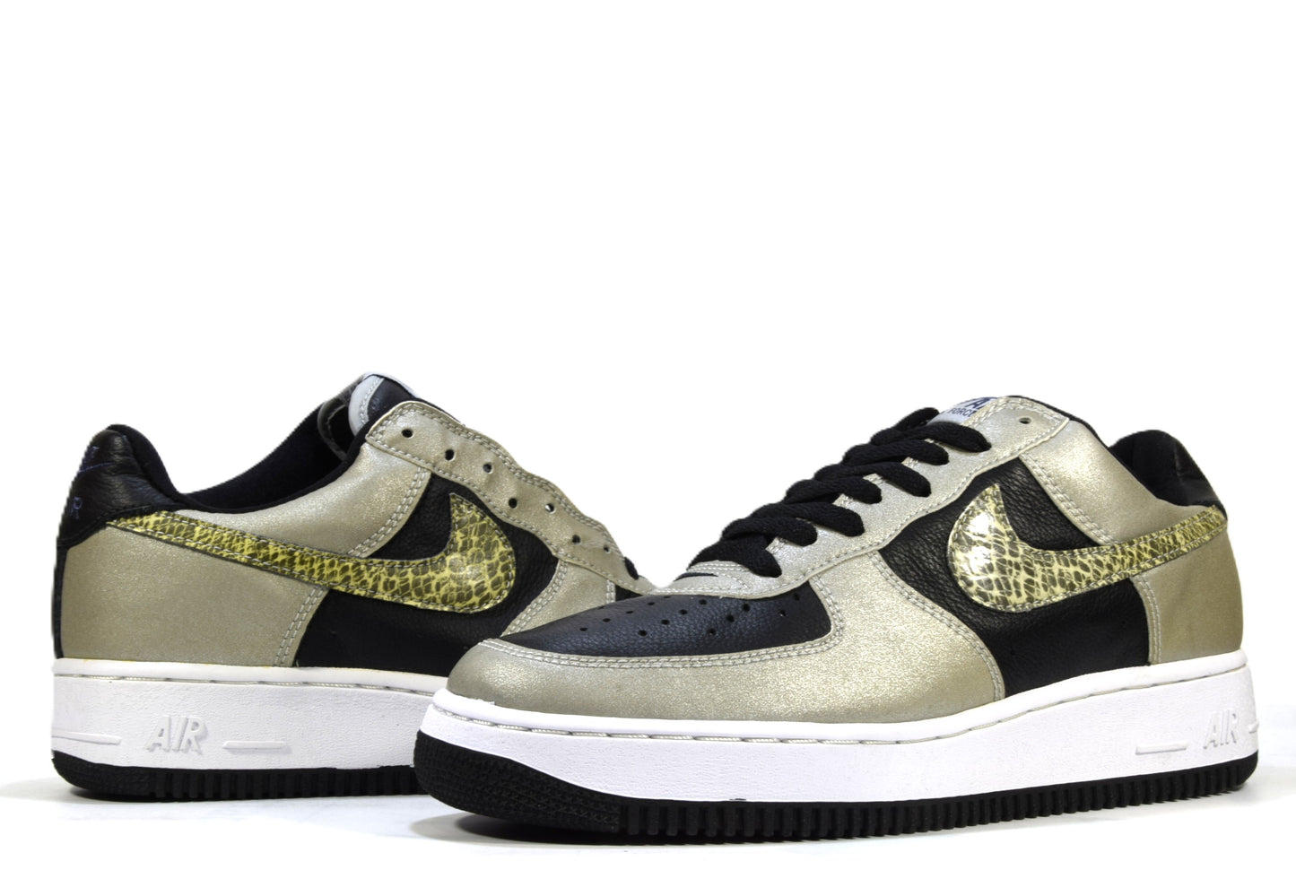 "BLACK SNAKE"AIR FORCE 1 LOW B