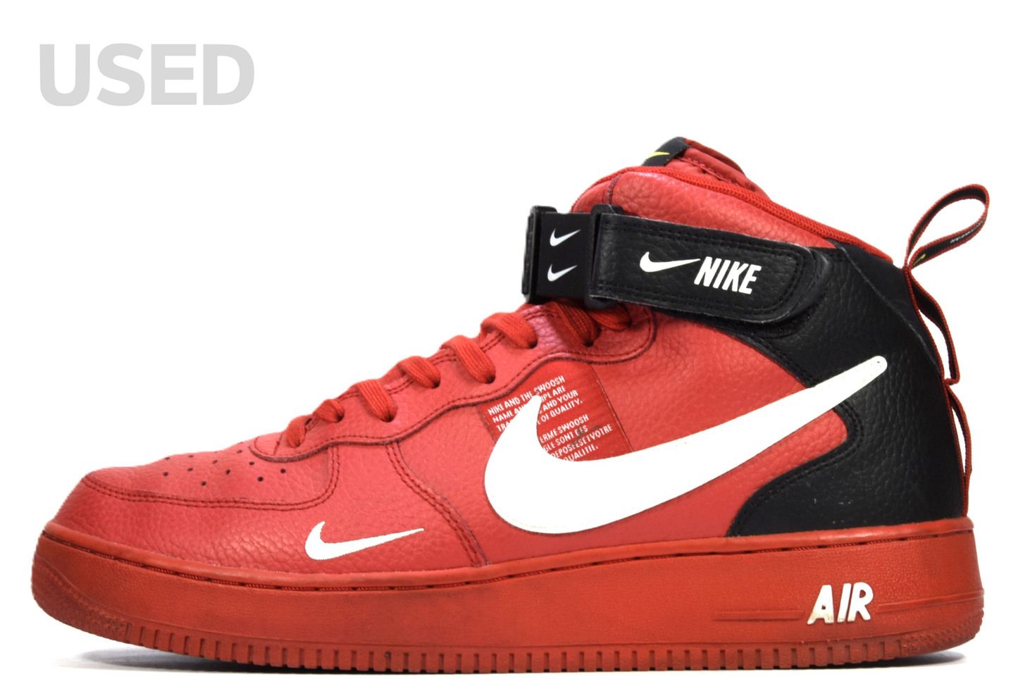 "OVERBRANDING"AIR FORCE 1 MID 07 LV8 UTILITY