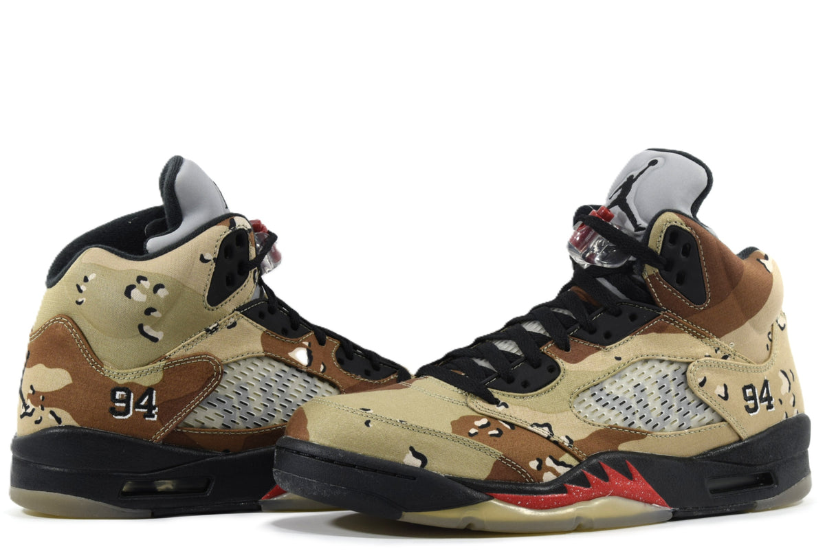 "DESERT CAMO"AIR JORDAN 5 RETRO SUPREME