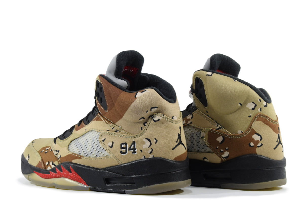 "DESERT CAMO"AIR JORDAN 5 RETRO SUPREME