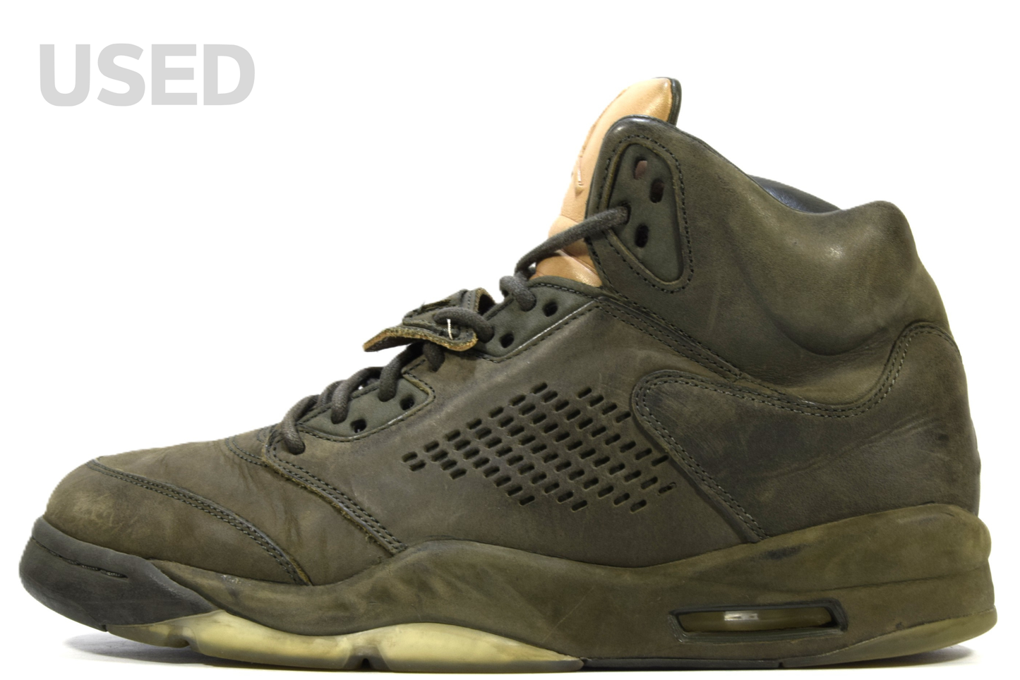 "SEQUOIA LEATHER"AIR JORDAN 5 RETRO PREMIUM