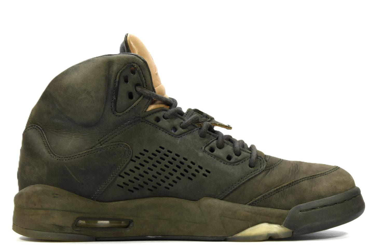 "SEQUOIA LEATHER"AIR JORDAN 5 RETRO PREMIUM