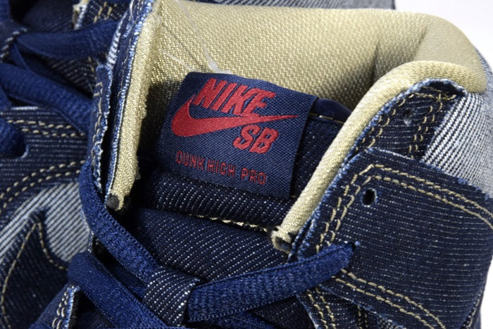 "REESE FORBES DENIM"SB DUNK HIGH TRD QS