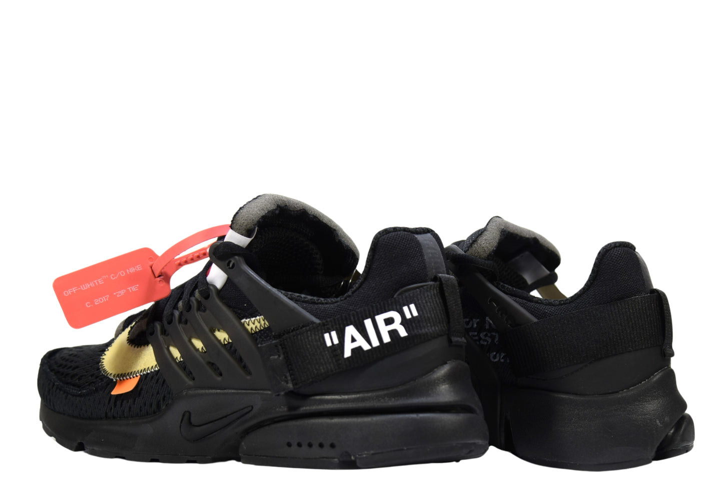 "OFF WHITE BLACK"THE:10 AIR PRESTO