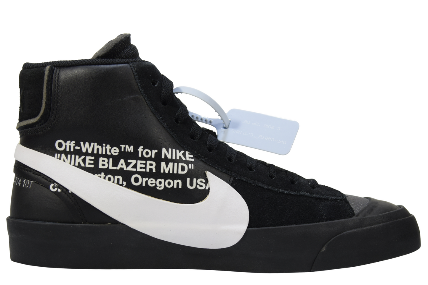 "OFF-WHITE BLACK"THE 10 : NIKE BLAZER MID