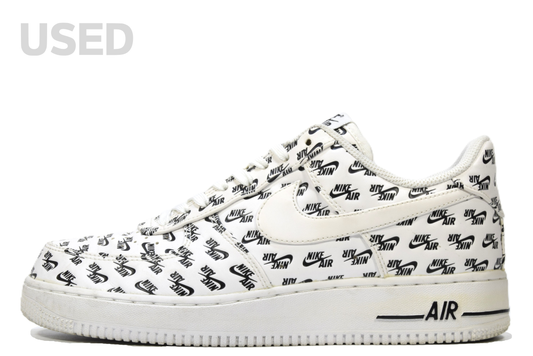 "NIKE LOGO WHITE"AIR FORCE 1 07 QS