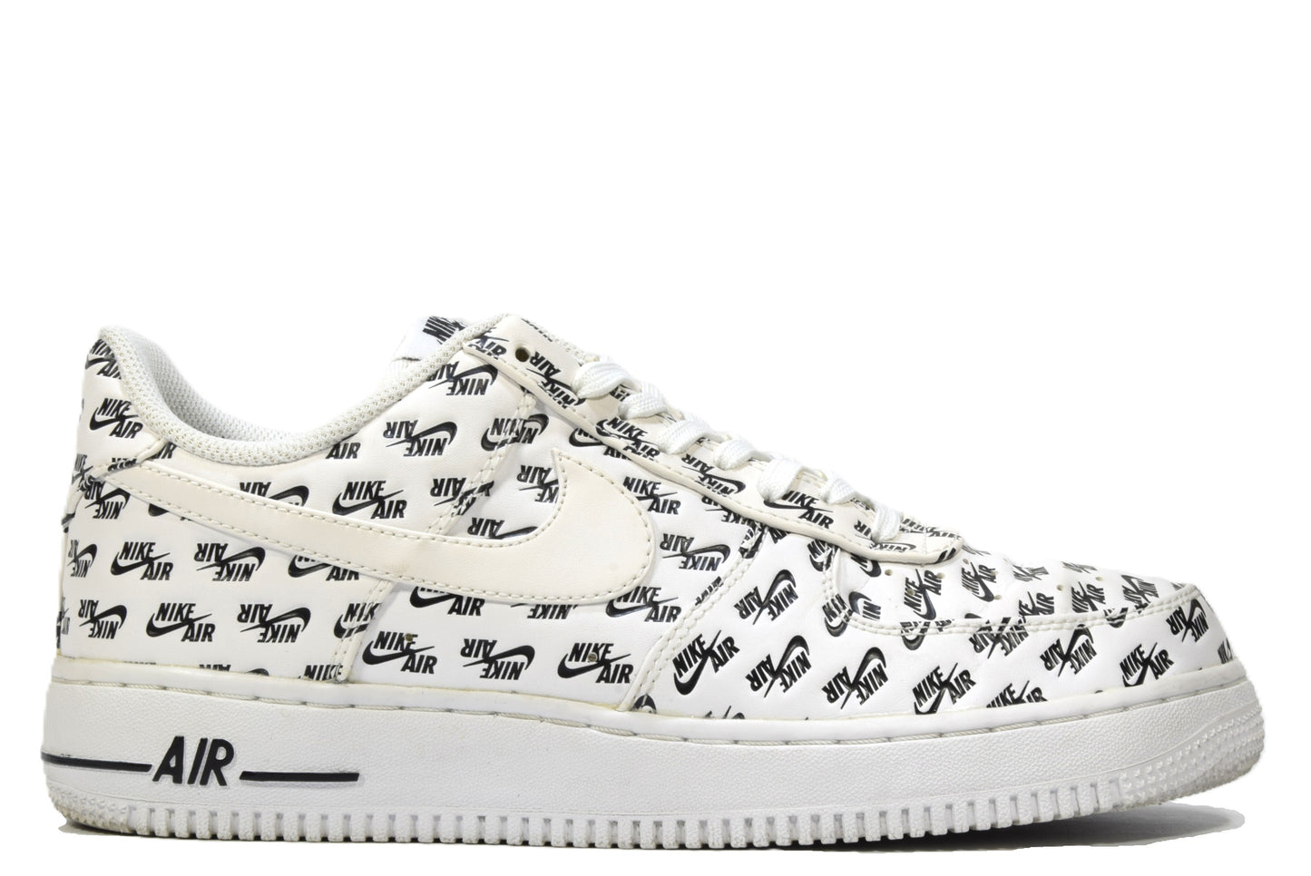 "NIKE LOGO WHITE"AIR FORCE 1 07 QS