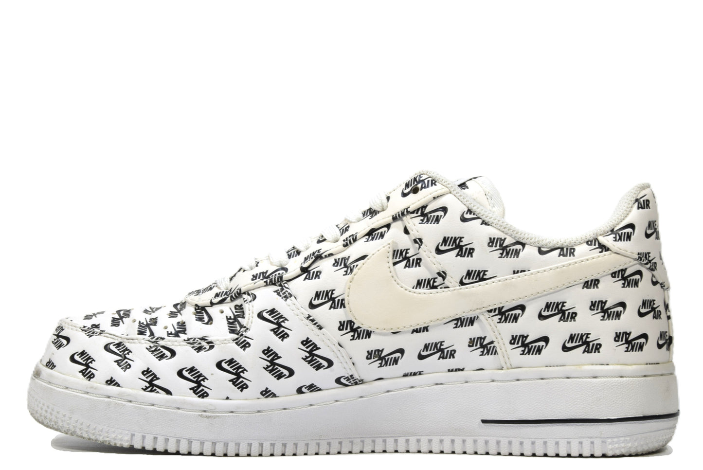 "NIKE LOGO WHITE"AIR FORCE 1 07 QS