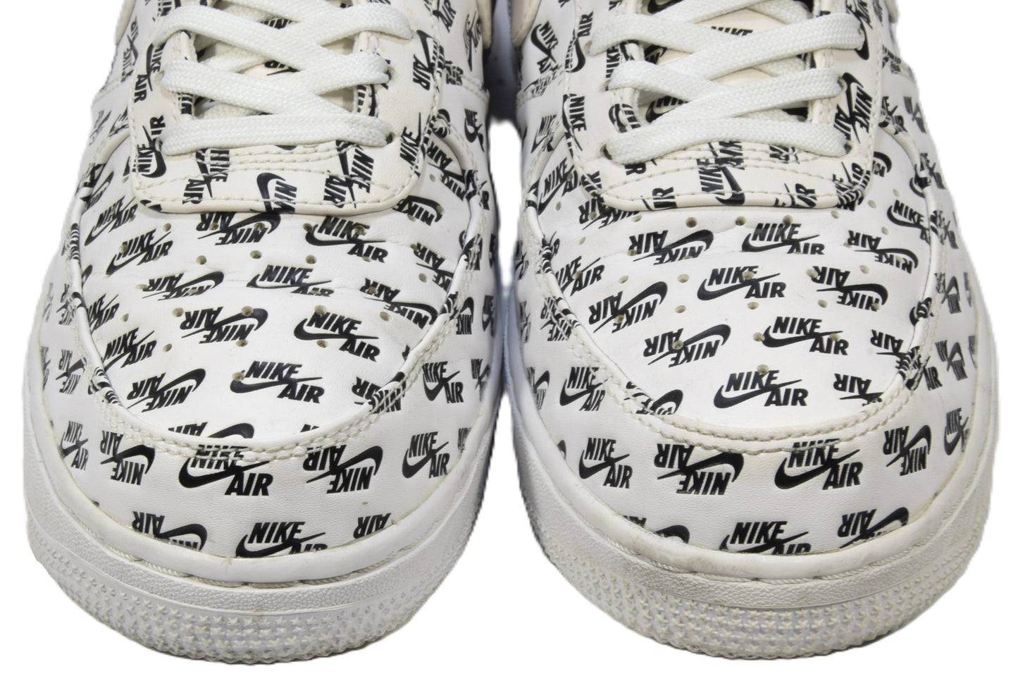 "NIKE LOGO WHITE"AIR FORCE 1 07 QS