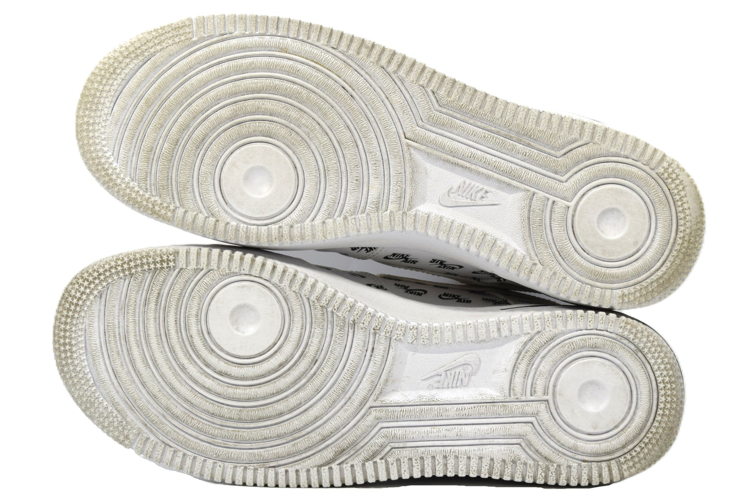 "NIKE LOGO WHITE"AIR FORCE 1 07 QS