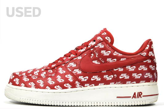 "NIKE LOGO RED"AIR FORCE 1 07 QS