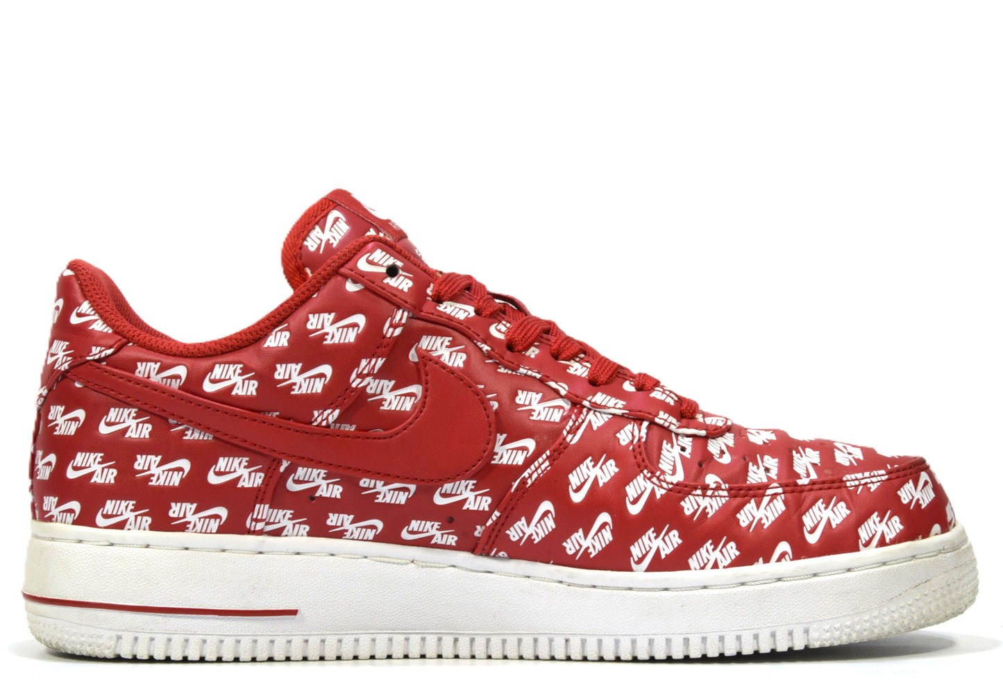 "NIKE LOGO RED"AIR FORCE 1 07 QS