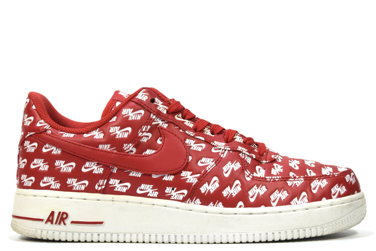 "NIKE LOGO RED"AIR FORCE 1 07 QS