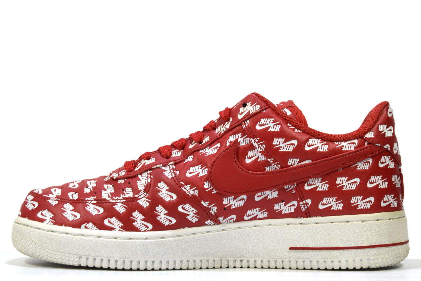 "NIKE LOGO RED"AIR FORCE 1 07 QS