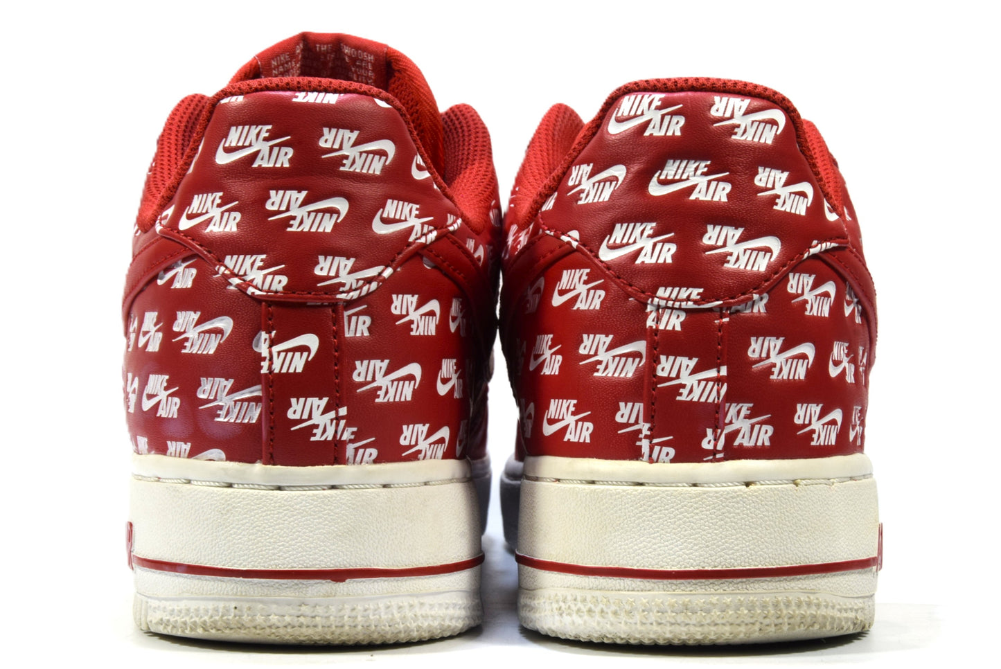 "NIKE LOGO RED"AIR FORCE 1 07 QS