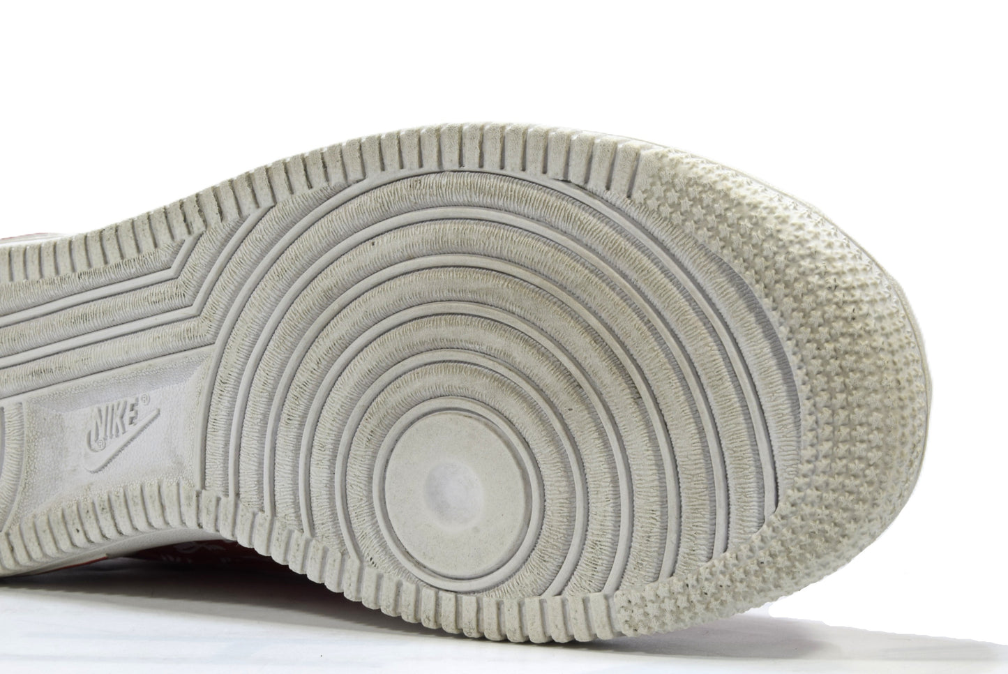 "NIKE LOGO RED"AIR FORCE 1 07 QS