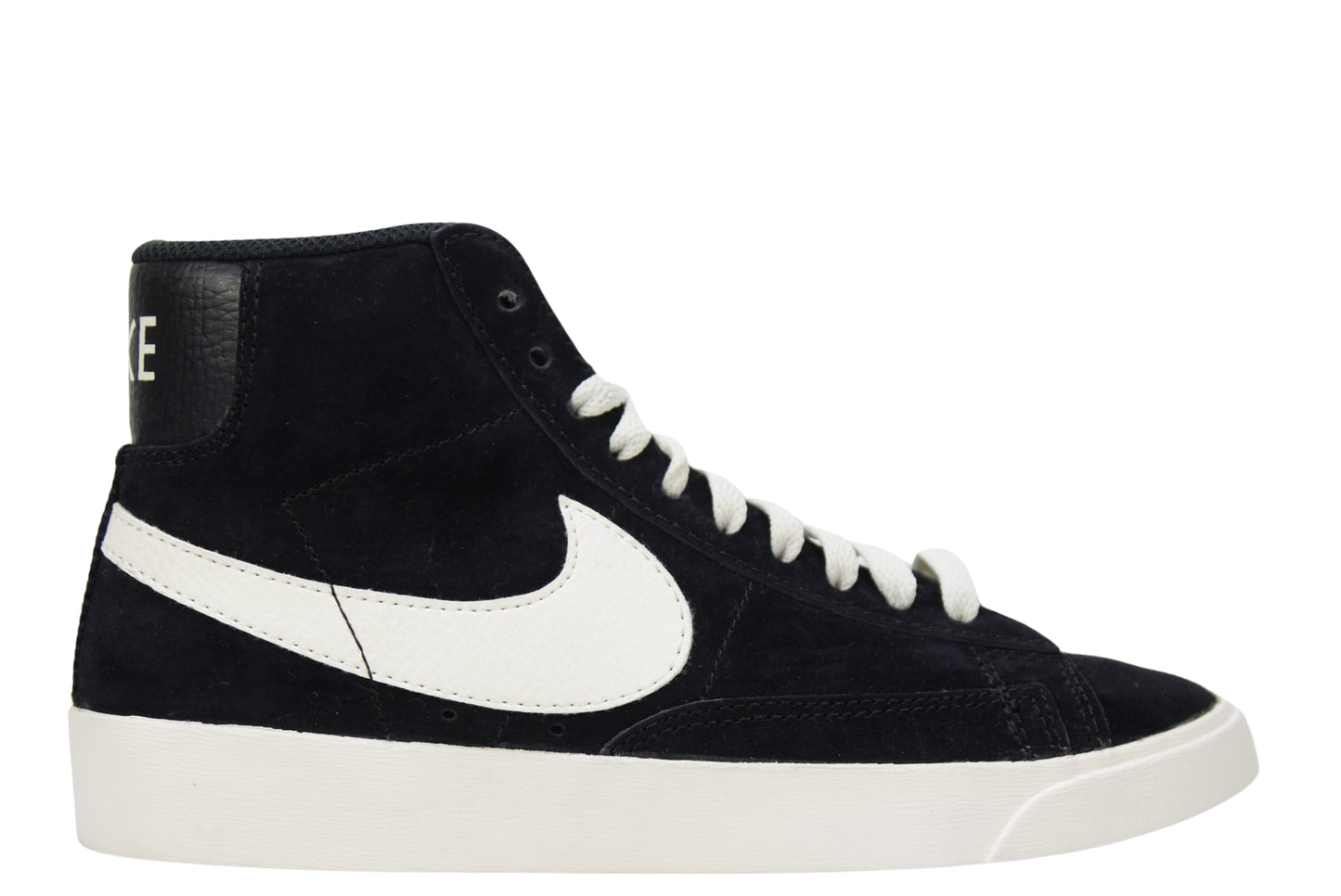 "BLACK"WMNS BLAZER MID VINTAGE SUEDE