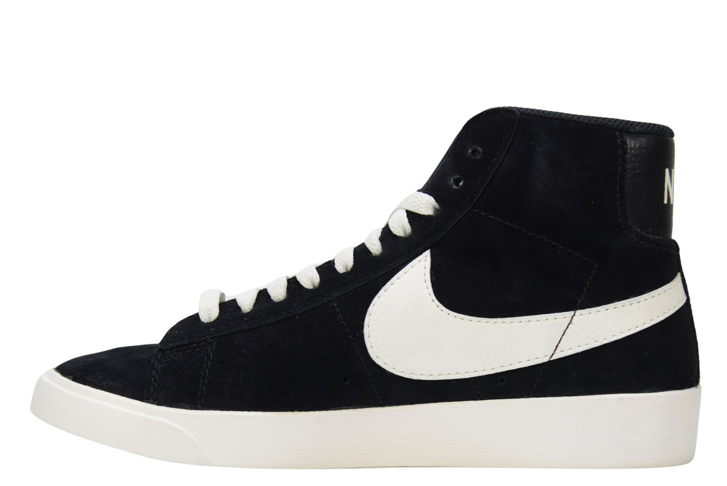 "BLACK"WMNS BLAZER MID VINTAGE SUEDE