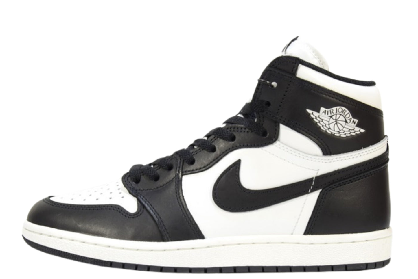 "BLACK/WHITE"AIR JORDAN 1 HI 85