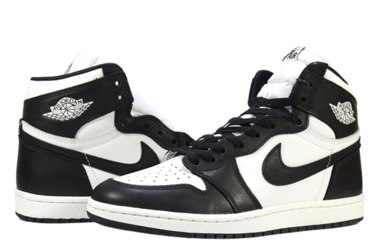 "BLACK/WHITE"AIR JORDAN 1 HI 85