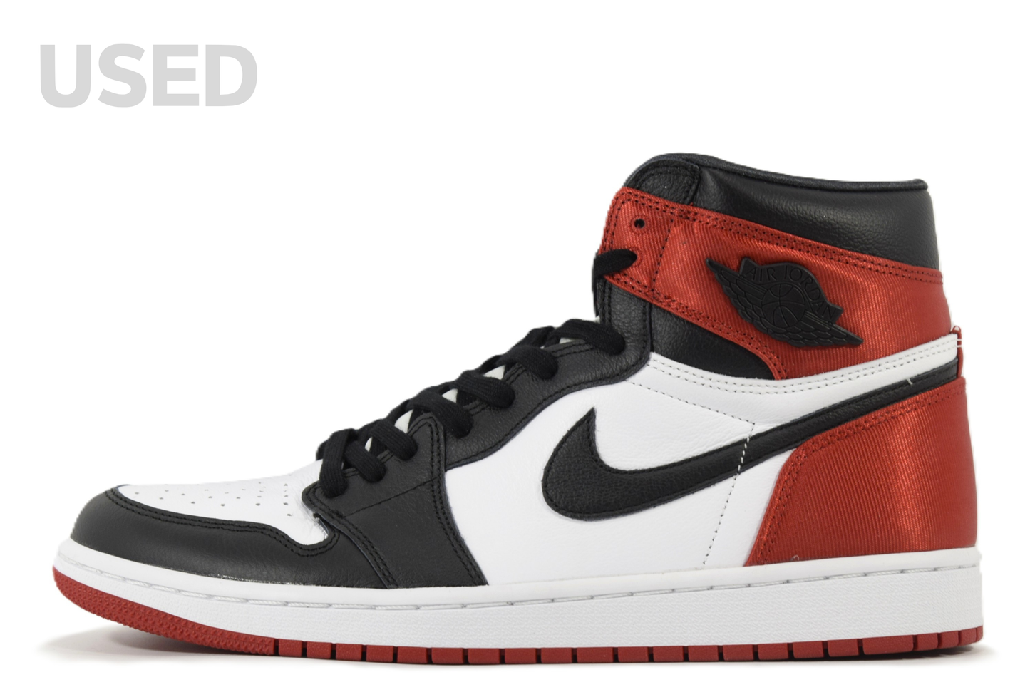 "SATIN BLACK TOE"WMNS AIR JORDAN 1 RETRO HIGH OG