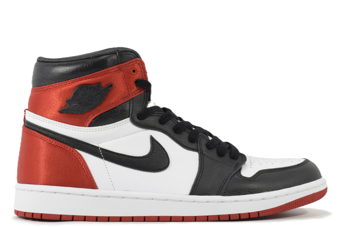 "SATIN BLACK TOE"WMNS AIR JORDAN 1 RETRO HIGH OG