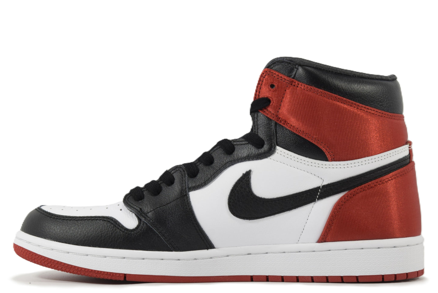 "SATIN BLACK TOE"WMNS AIR JORDAN 1 RETRO HIGH OG