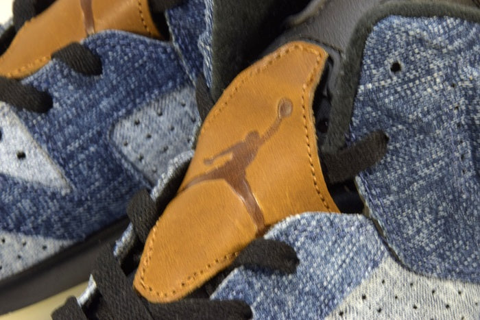 "WASHED DENIM"AIR JORDAN 6 RETRO