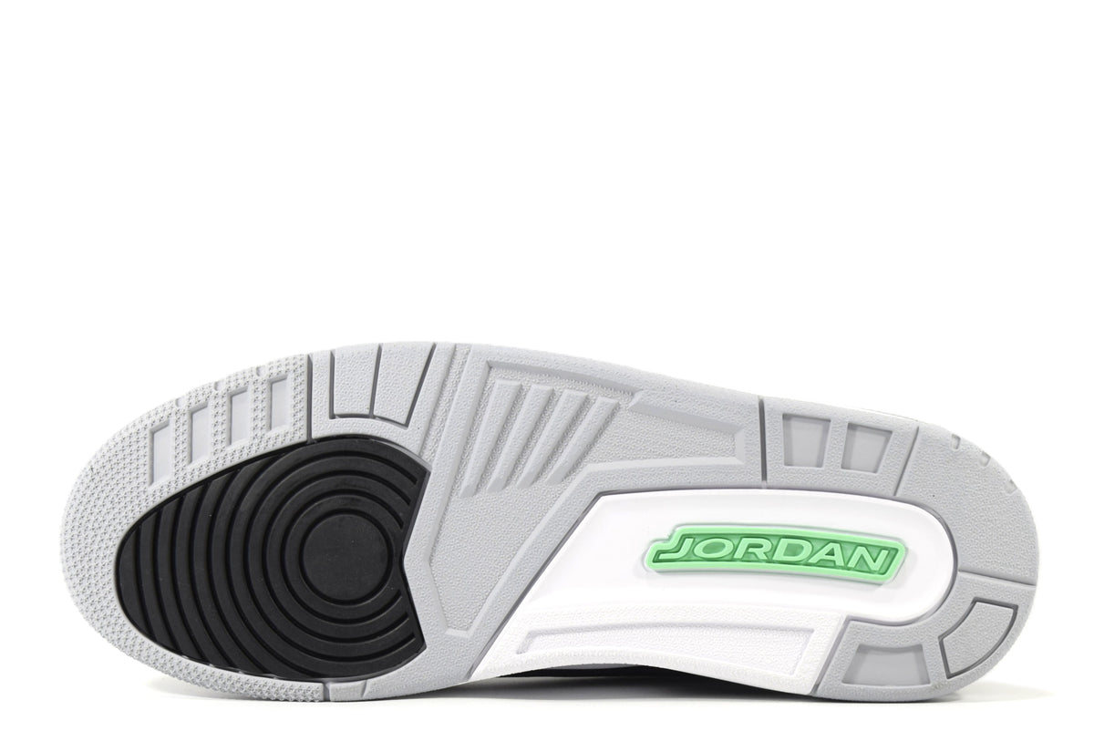 "GREEN GLOW"AIR JORDAN 3 RETRO