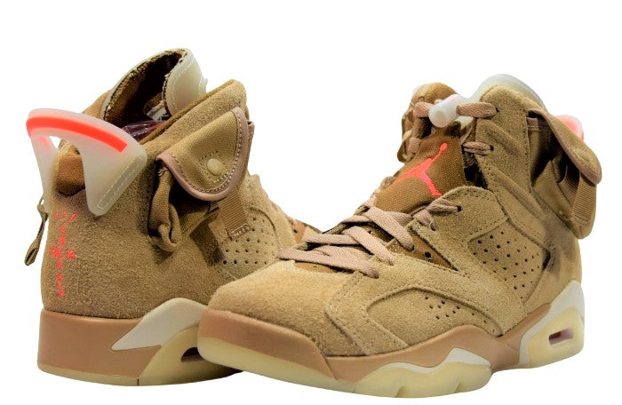 "TRAVIS SCOTT KHAKI"AIR JORDAN 6 RETRO