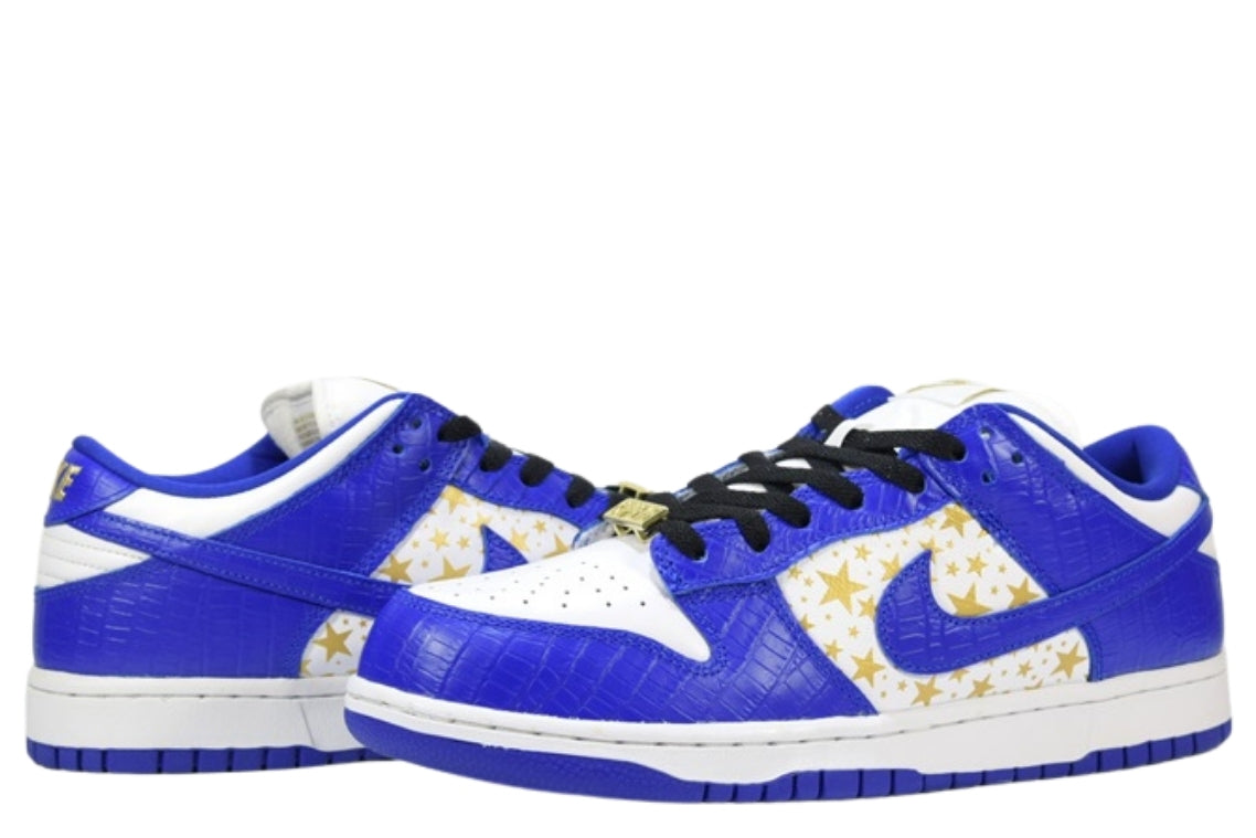 "SUPREME STAR BLUE"SB DUNK LOW OG QS