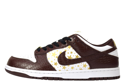 "SUPREME STARS BROWN"SB DUNK LOW OG QS