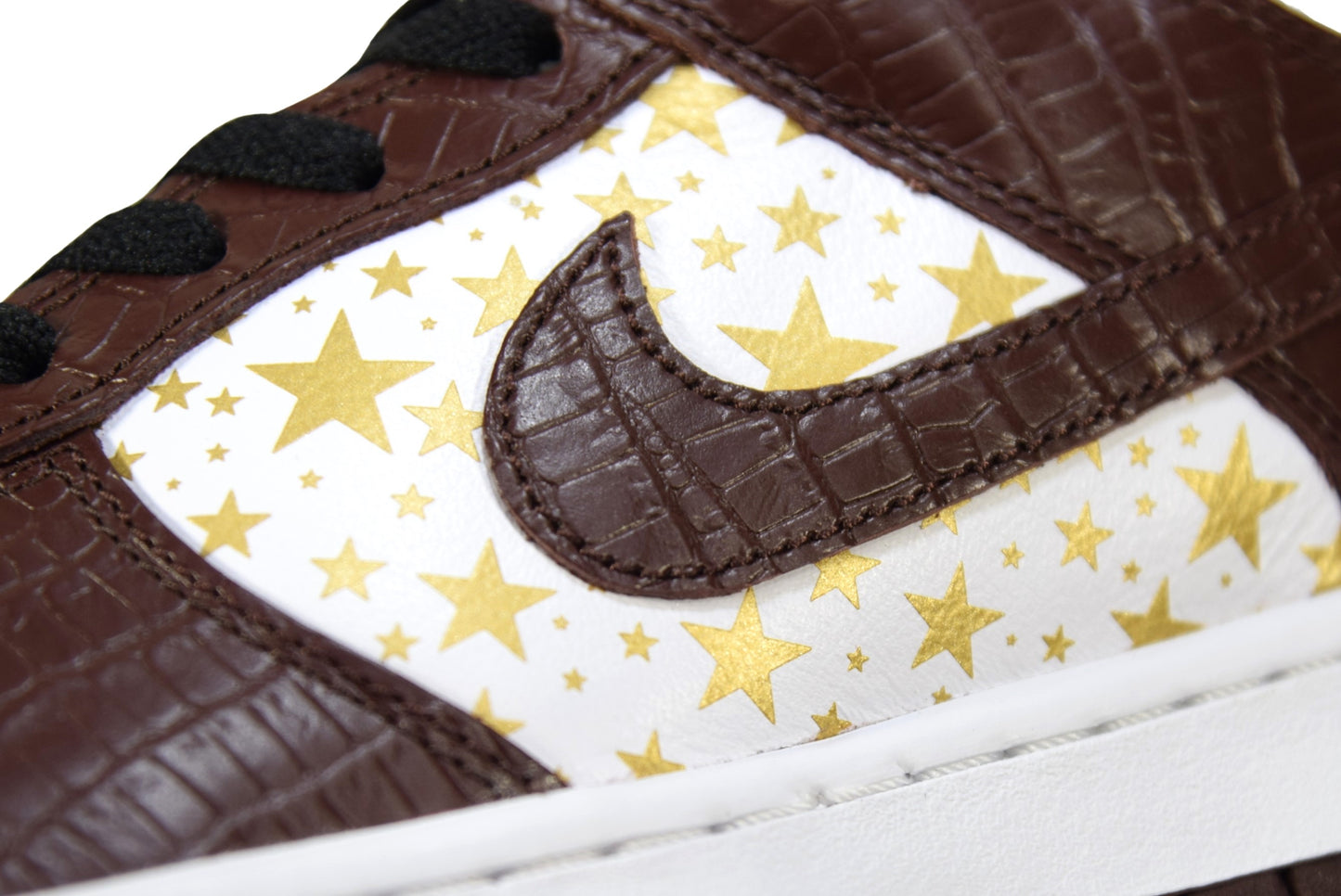 "SUPREME STARS BROWN"SB DUNK LOW OG QS