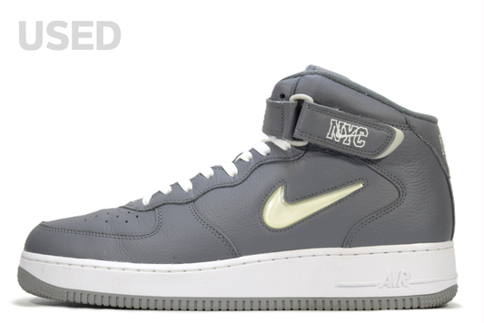 "NYC GREY"AIR FORCE 1 MID QS