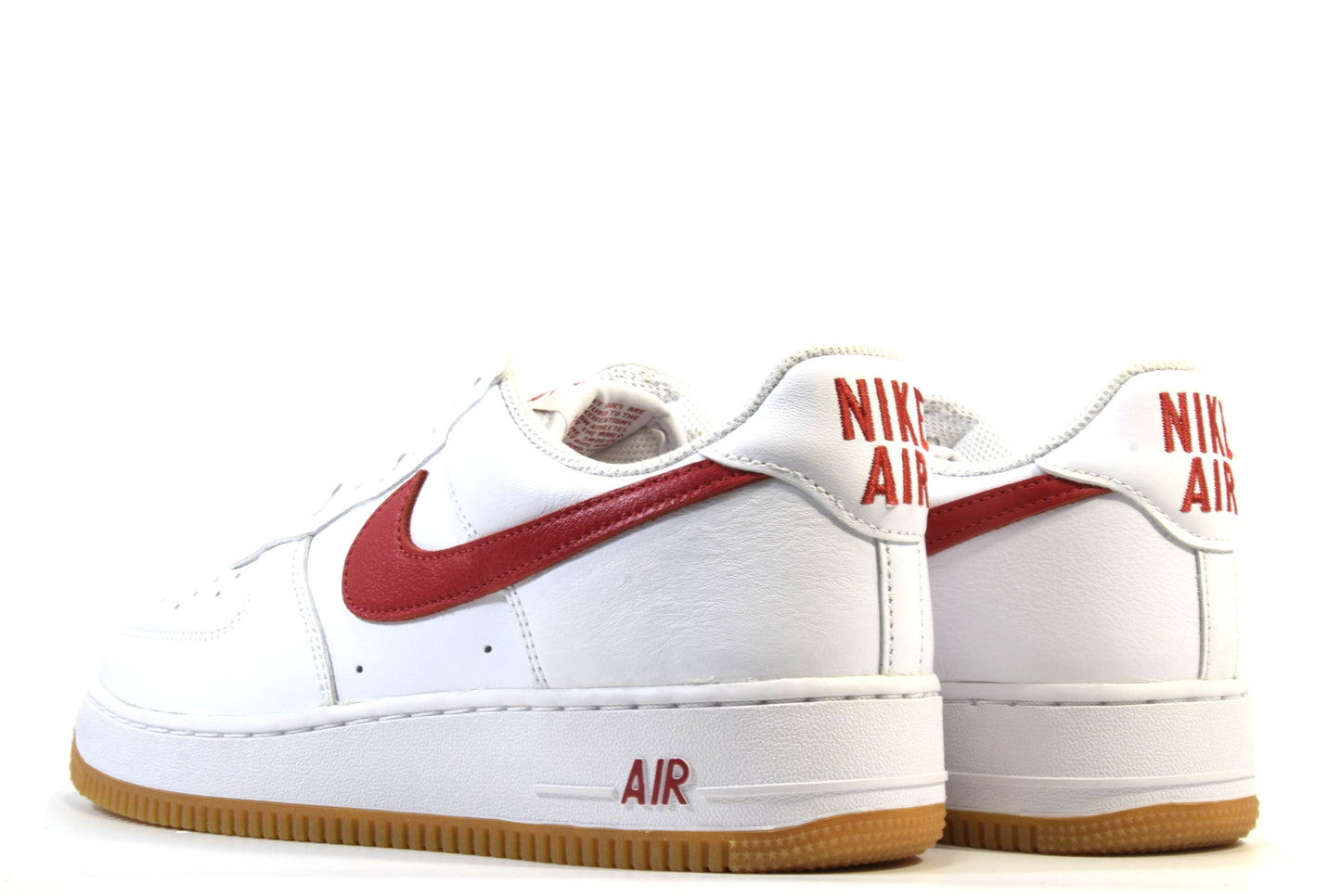 "UNIVERSITY RED GUM"AIR FORCE 1 LOW RETRO