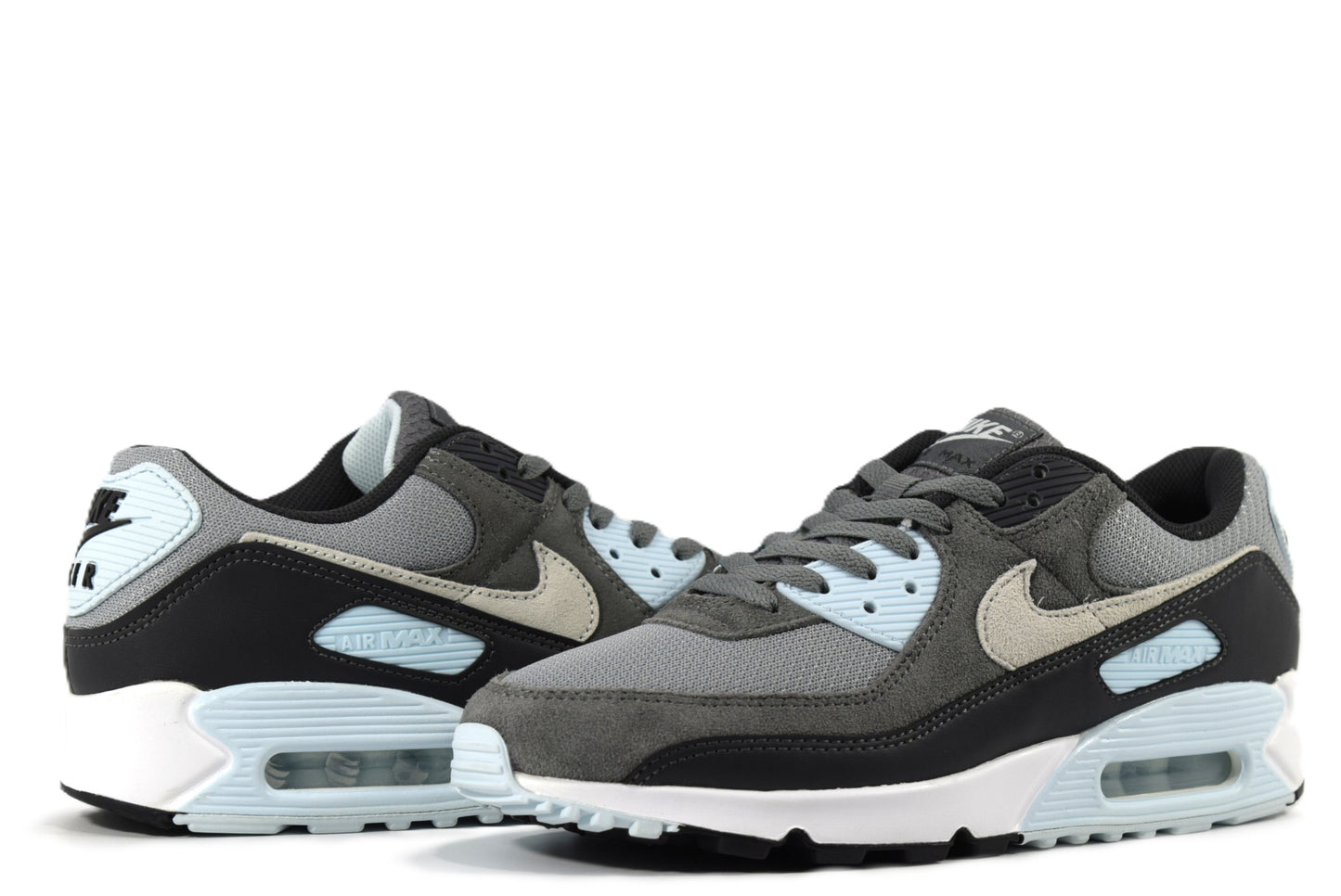 "GREY LIGHT BLUE"AIR MAX 90