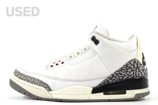 "WHITE CEMENT REINAGINED"AIR JORDAN 3 RETRO