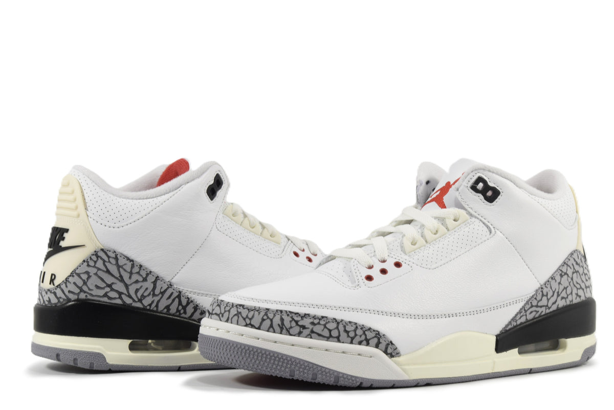 "WHITE CEMENT REINAGINED"AIR JORDAN 3 RETRO