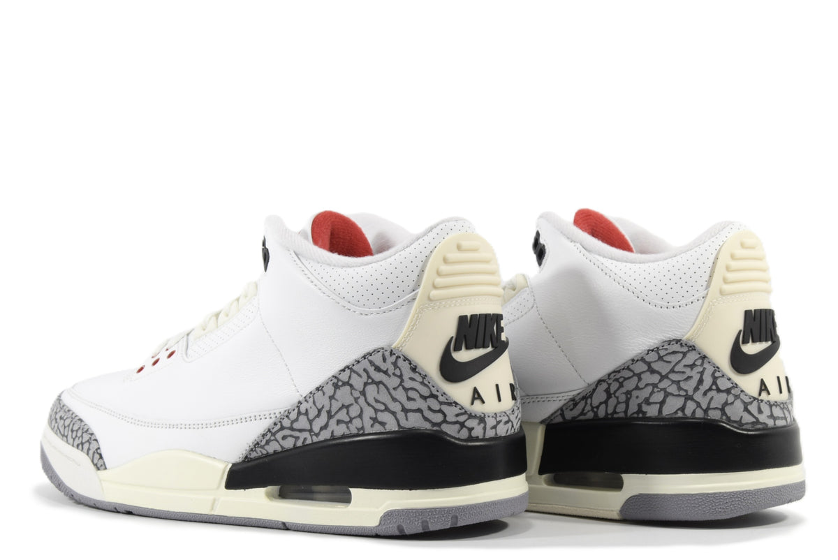 "WHITE CEMENT REINAGINED"AIR JORDAN 3 RETRO