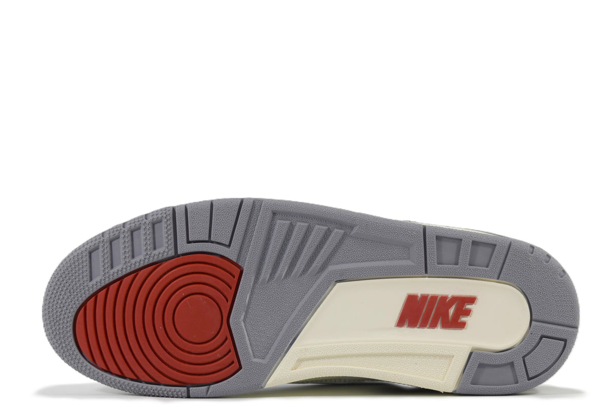 "WHITE CEMENT REINAGINED"AIR JORDAN 3 RETRO