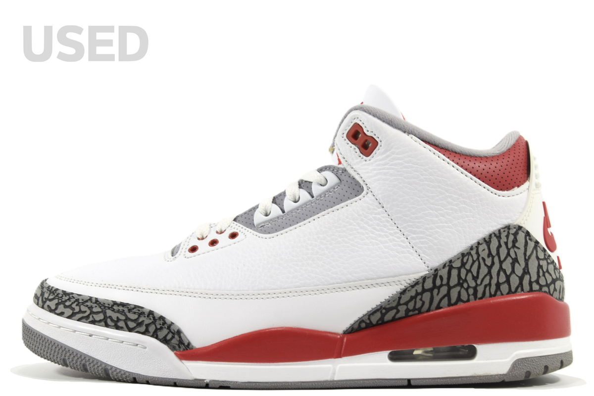 "FIRE RED"AIR JORDAN 3 RETRO OG