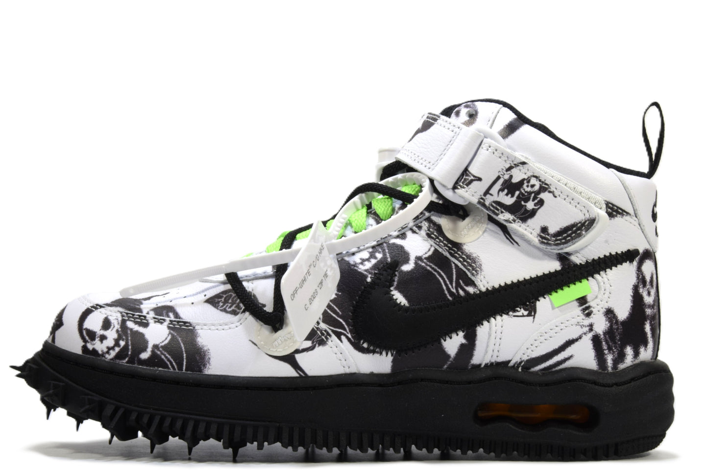 "GRIM REAPER"AIR FORCE 1 MID SP LTHR