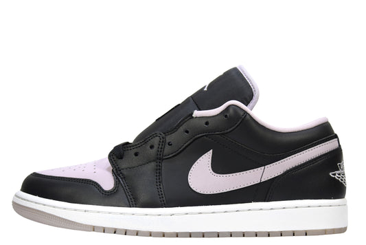 "BLACK ICED LILAC"AIR JORDAN 1 LOW SE