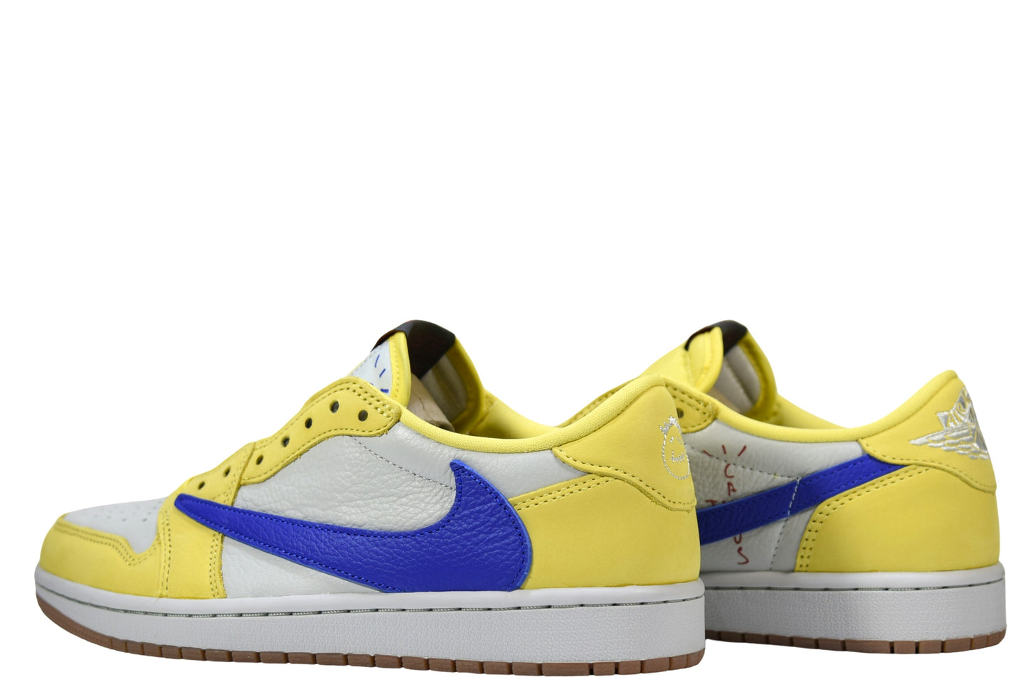 "TRAVIS SCOTT CANARY"WMNS AIR JORDAN 1 RETRO LOW OG SP