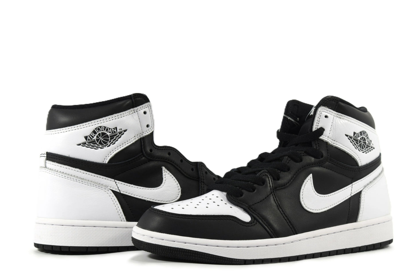 "BLACK WHITE"AIR JORDAN 1 RETRO HI OG