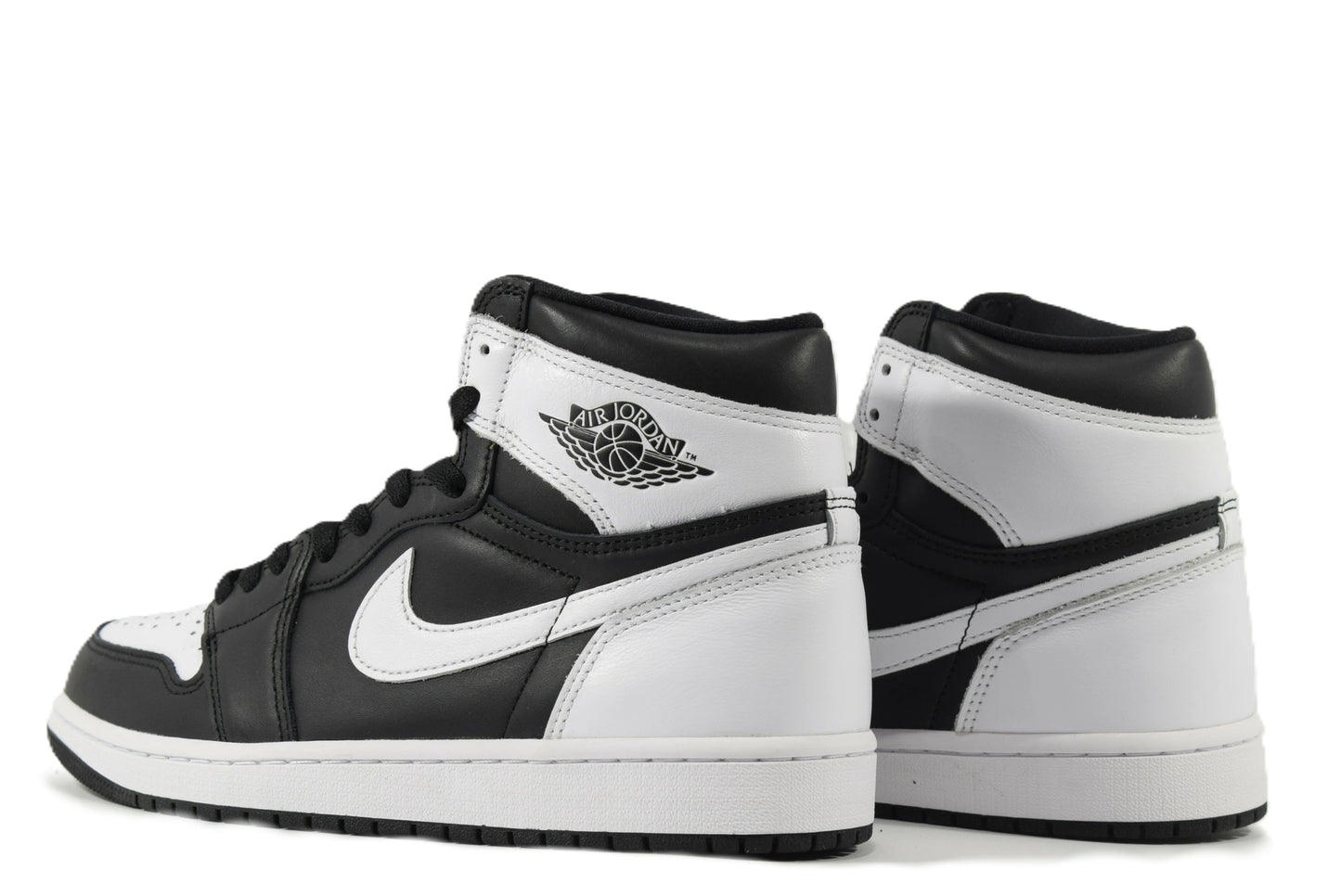 "BLACK WHITE"AIR JORDAN 1 RETRO HI OG