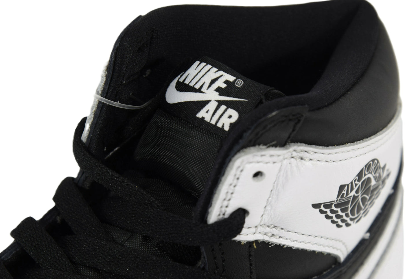 "BLACK WHITE"AIR JORDAN 1 RETRO HI OG